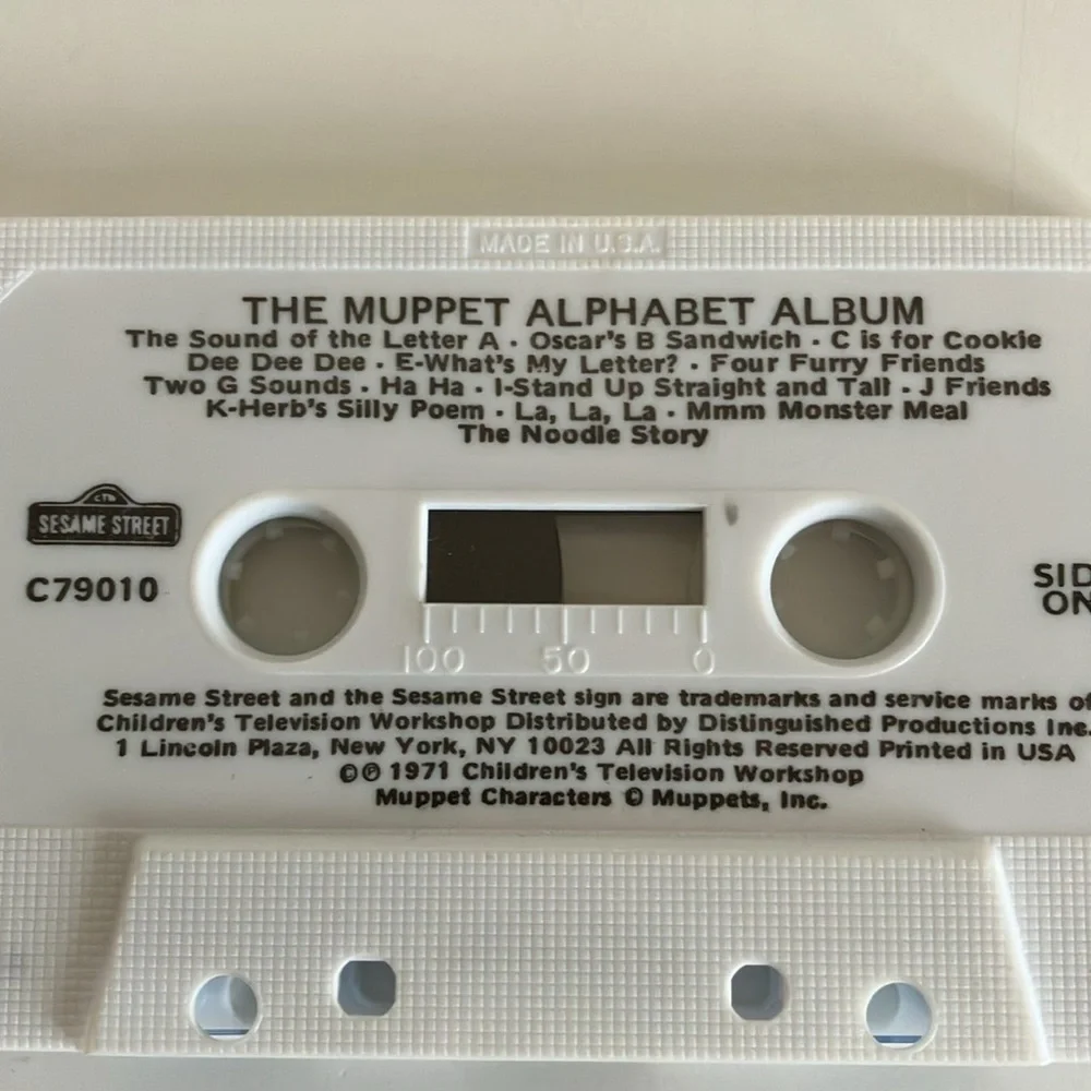 Vintage Best of Sesame Street Cassette Tapes + 2 Bonus Tapes - Picture 3 of 9